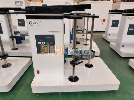 AAREAL AT200tap 1~8 Sieves Tap Test Sieve Shaker For Laboratory Particle Size Analysis 28mm स्ट्रोक 280 बार/मिनट स्विंग फ्रीक्वेंसी 150 टैप/मिनट