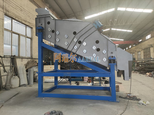 1200*3600mm फूड ग्रेड स्टेनलेस स्टील हाई फ्रीक्वेंसी वाइब्रेटिंग स्क्रीन सफेद दानेदार चीनी के लिए