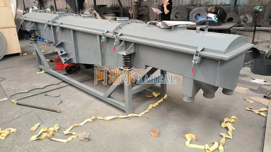 500*4000 मिमी कार्बन स्टील 2 डेक रैखिक कंपन स्क्रीन