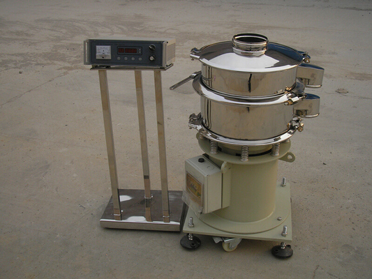 220V 50Hz रोटरी वाइब्रेटिंग स्क्रीन गोल अल्ट्रासोनिक विभाजक