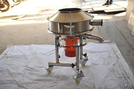 पोर्टेबल वाइब्रेटरी सेपरेटर Vibro फिल्टर सिव मशीन के लिए सिरेमिक उद्योग