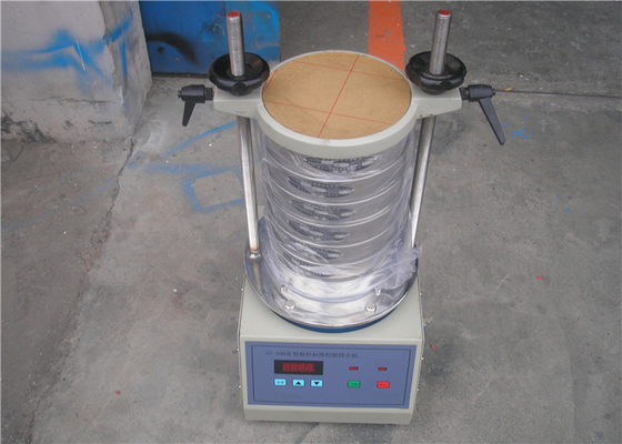 प्रयोगशाला परीक्षण Sieve Shaker सूखी और गीली दोनों स्क्रीनिंग के लिए छोटे पैर की जगह