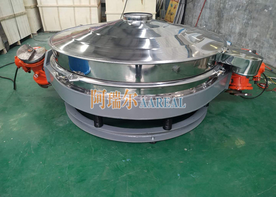 0सीमेंट पाउडर के लिए.75kw 1500 मिमी सर्कुलर वाइब्रेटिंग स्क्रीन