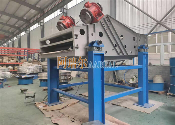 चीनी स्टेनलेस स्टील के लिए 1500*3000 मिमी आयताकार रैखिक कंपन स्क्रीन