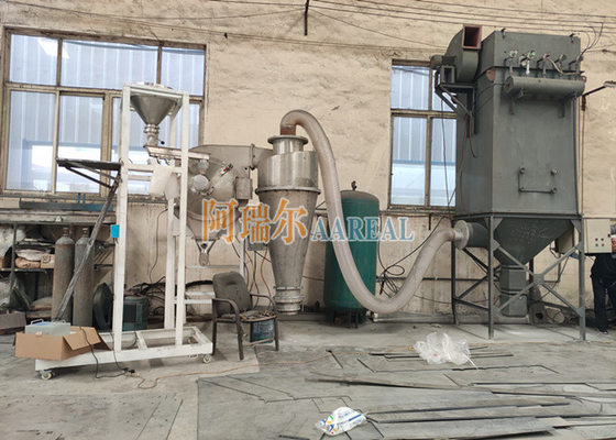 325 जाल गोलाकार ग्रेफाइट पाउडर के लिए वर्टेक्स एयरफ्लो रोटरी सिफ्टर स्क्रीन