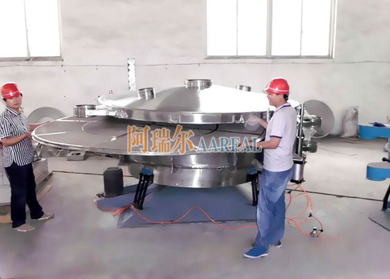 2300mm अल्ट्रासोनिक स्टेनलेस स्टील टम्बलर स्क्रीनिंग मशीन एल्यूमीनियम ऑक्साइड के लिए