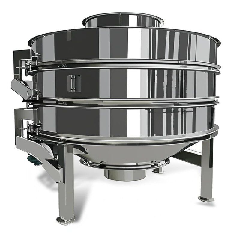Three-dimensional Movement Vibrating Sieve Offering Mirror Finish Screening Equipment for Material Sorting and Processing