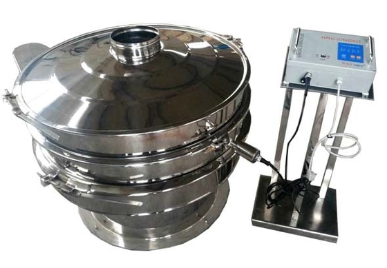 220V 50Hz रोटरी वाइब्रेटिंग स्क्रीन गोल अल्ट्रासोनिक विभाजक