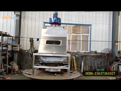 खाद्य उद्योग के लिए धूल मुक्त बैग डंप सिव स्टेशन बैग टिपिंग और स्क्रीनिंग प्लेटफॉर्म