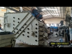 खनिज पाउडर आयताकार कंपन स्क्रीन स्व-सफाई डबल डेक