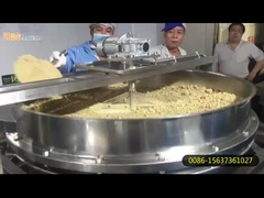 400 मिमी खाद्य ग्रेड स्क्रैपर इनलाइन कंपन स्क्रीन सिफ्टर